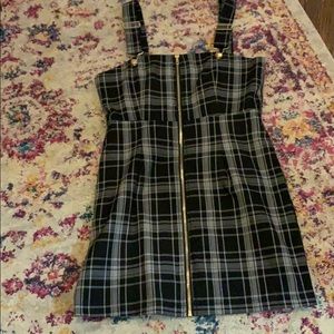 Short overall dress